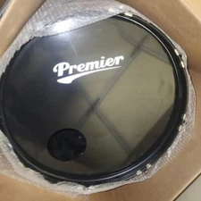 1980s Premier 14x22 Bass Drum on Customed Marbled Wrap 