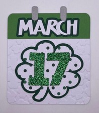 St. Patrick's Day - Paper Piecing Scrapbook Embellishment Die Cuts