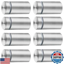 MTRSOCHO Standoff Screws for Acrylic 1x2 Inches Stainless Steel Sign Standoff