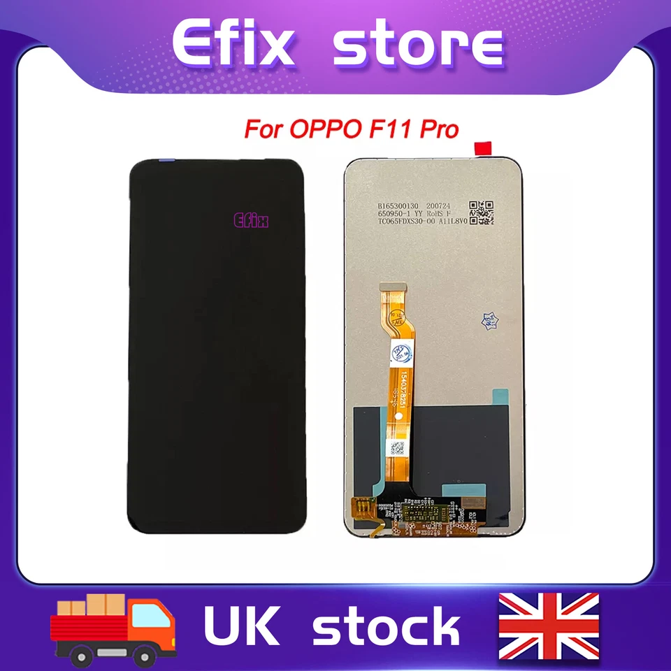 E-TECH61 For OPPO F11 Pro CPH1969 CPH2209 Replacement LCD Display Touch Digitizer - UK