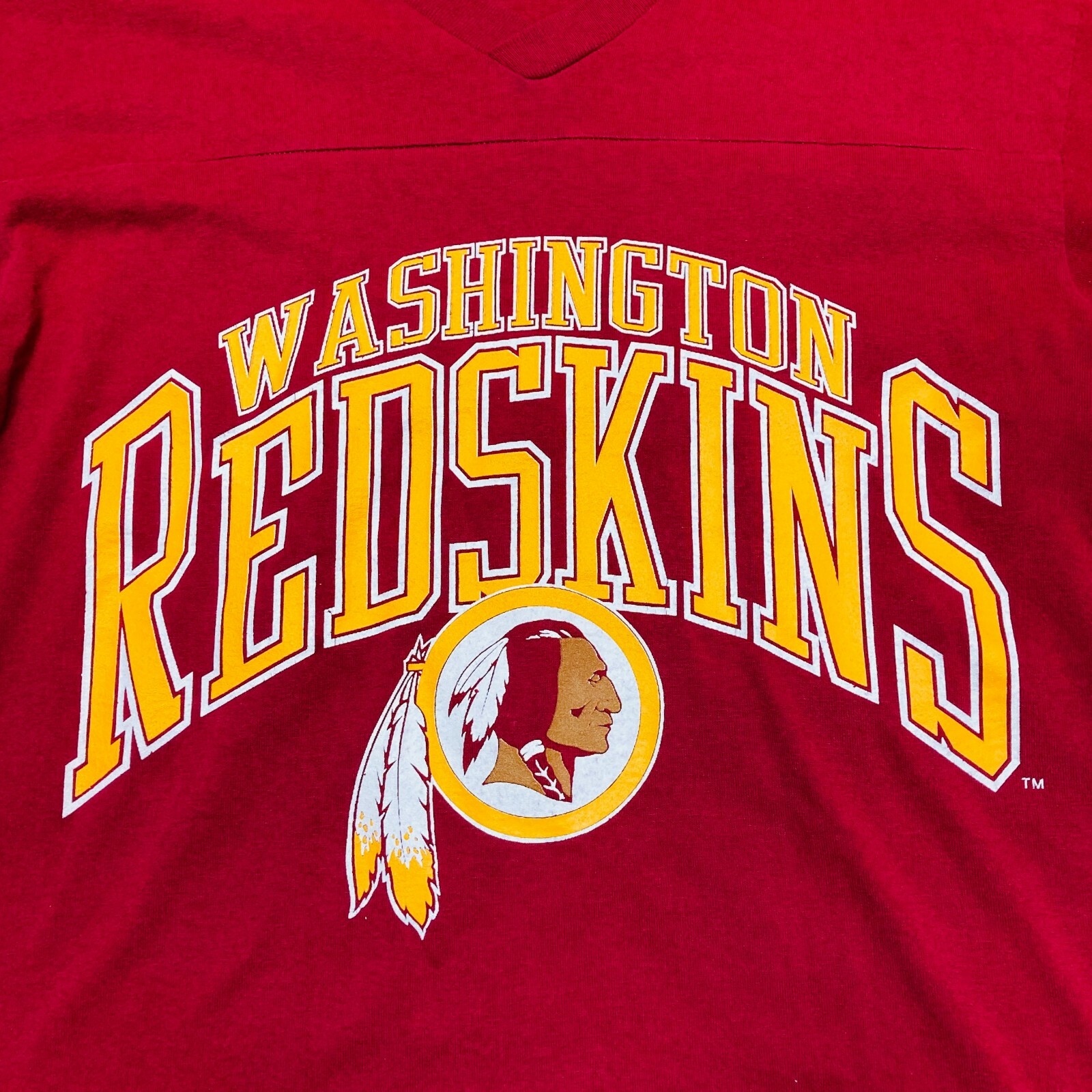 Vintage 70s Washington Redskins NFL Football Logo 7 Vaporwave M Shirt Made  USA | eBay