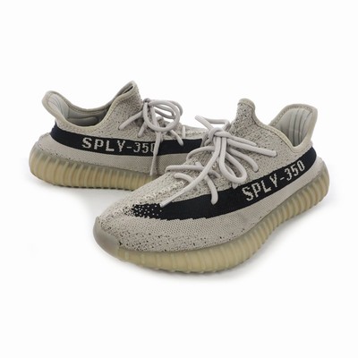 Men 8.5US Adidas Yeezy Boost Slate 350 V2 Sneakers Beige Hp7870