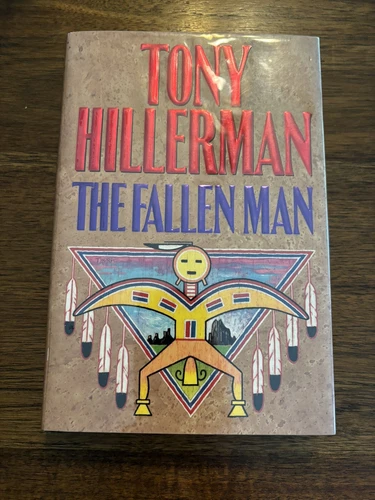 SIGNED The Fallen Man by Tony Hillerman 1st Printing First Edition 1996 HCDJ