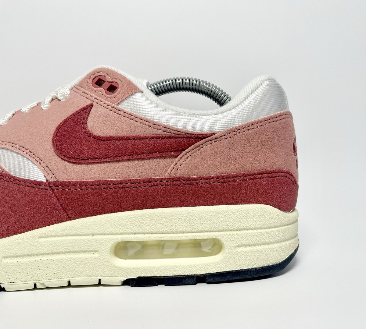 Air Max 1 Premium Leather ID Pink Sheen 靴 - 靴