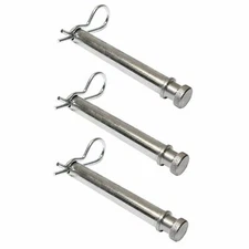 3pcs For B&W Hitches Stainless Steel Pins for 2/2.5" Shank Tow and Stow Hitches