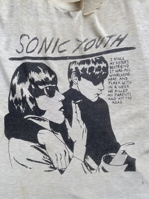 1990 Vintage Sonic Youth Goo Shirt Single Stitched | eBay