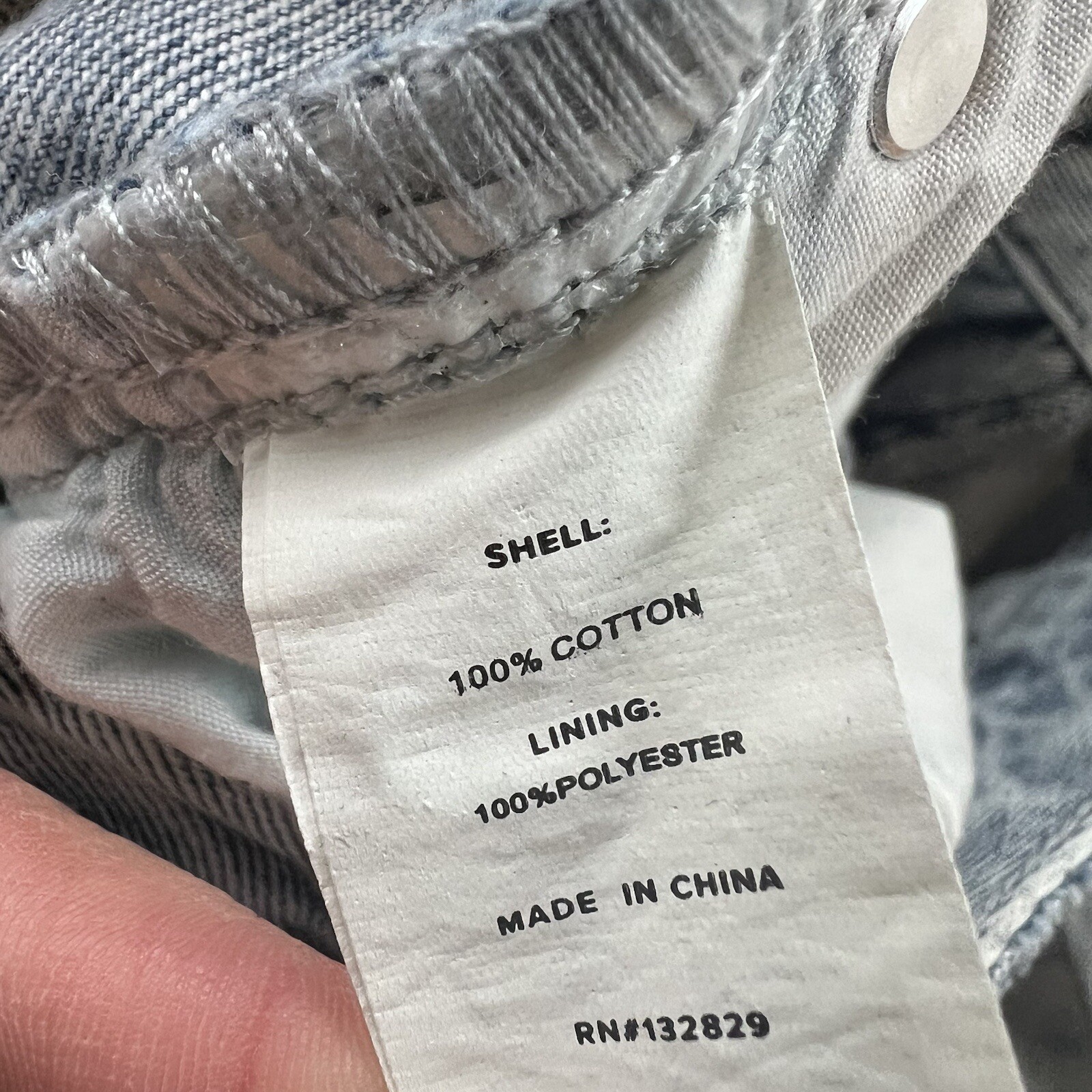 REVOLVE Superdown Bailee Butt Split Jean Light Wa… - image 7