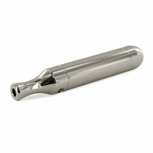 High Quality Portable Pocket Size Metal Handheld Bud Bomb Bat Smoking Pipe UK - Picture 1 of 9