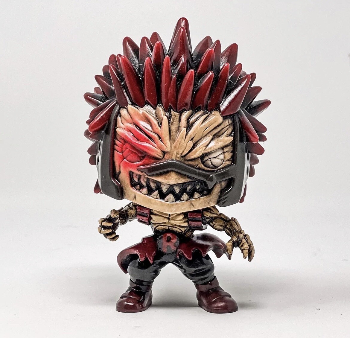 Smeye Red Riot Eijiro Funko Pop! LE 6 My Hero Academia GITD Custom By ...