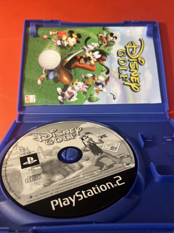 GIOCO VIDEOGIOCO PS2 Disney Golf Completo Italiano Per Bambini - Immagine 3 di 3
