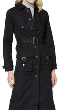 Find Trench Mac Coat Black Size Xs New Without Tags