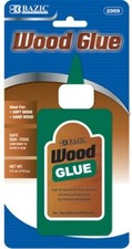 Wood Glue 4 fl oz Soft Hard Wood Super Strong Bond Non-Toxic