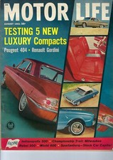 1961 Falcon, Cutlass, Skylark, Comet, Tempest, Renault, in vintage Motor Life
