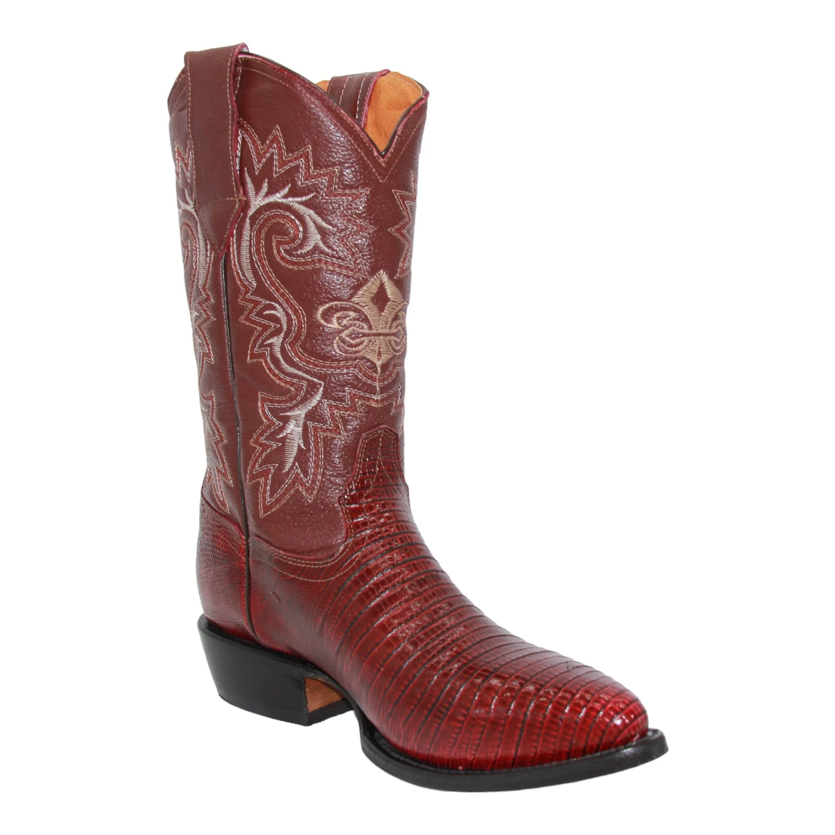 New with tags JE-VER real Lizard leather men’s cowboy boots size 9.5 USA New with tags JE-VER men main image 2