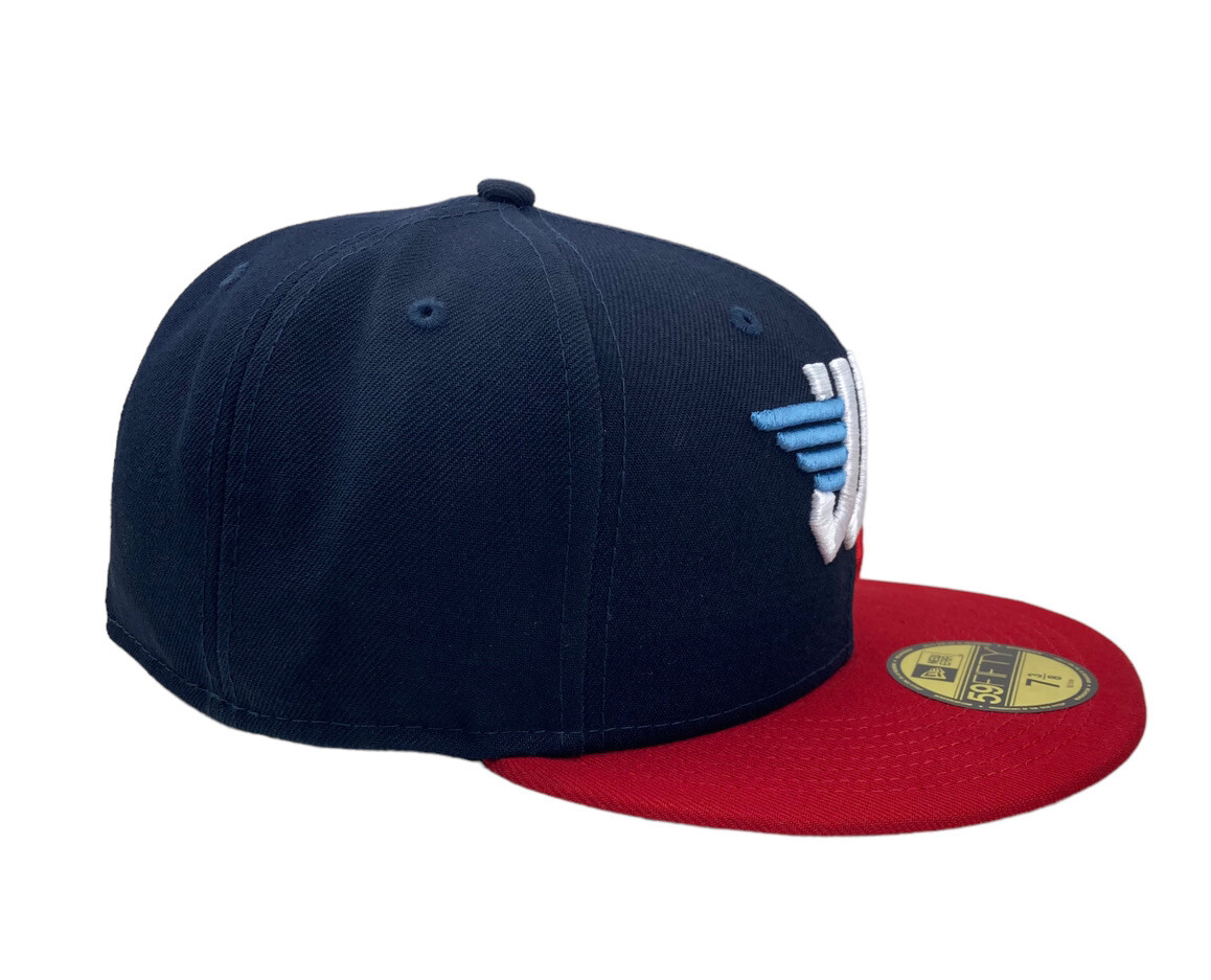 Wichita Wind Surge New Era Navy /Red Authentic Collection 59fifty