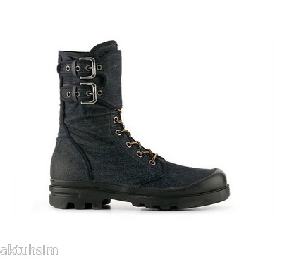 RALPH LAUREN COLLECTION Buckle Lace-up Boot, S 8.5 EU 42 NIB  display picture 2