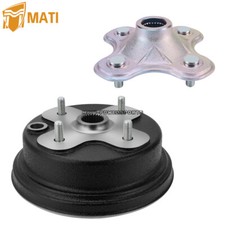 Rear Wheel Axle Hub & Wheel Brake Drum for Yamaha Timberwolf 250 YFB250 1992-93