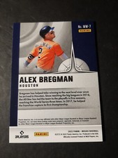 2022 Panini Mosaic Baseball Alex Bregman WW-7 Will To Win Houston Astros