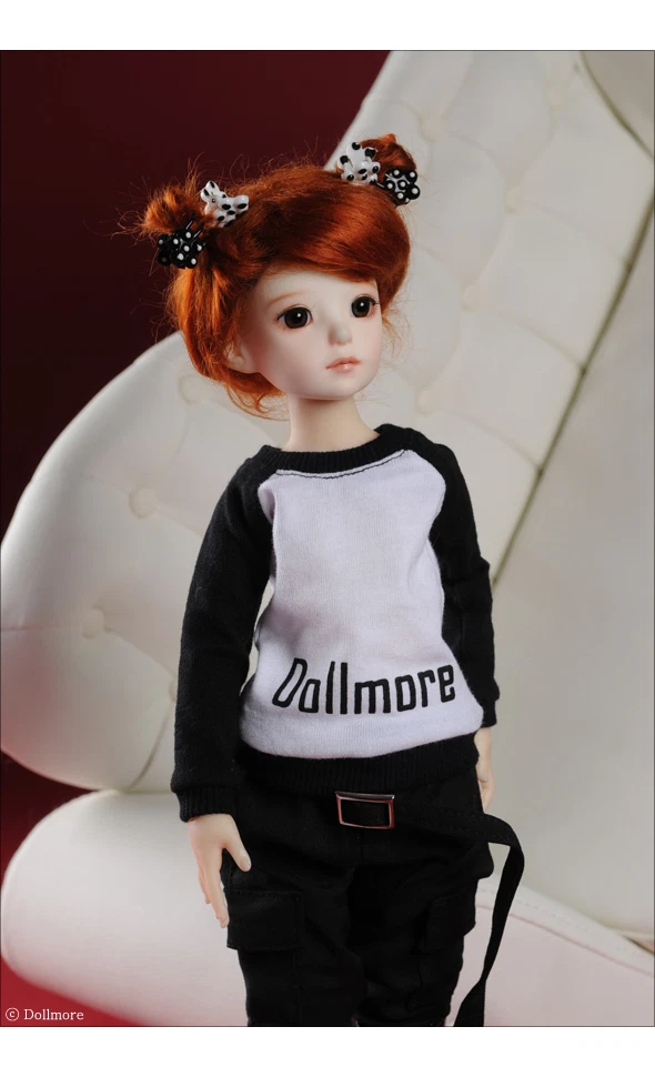 VETEMENTS [Dollmore] 13" 35cm bjd vestiti Narsha TAGLIA PDN Dollmore T (Nero)