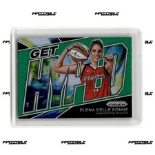 2022 Panini Prizm WNBA - Get Hyped Elena Delle Donne #6 Green Prizm SP