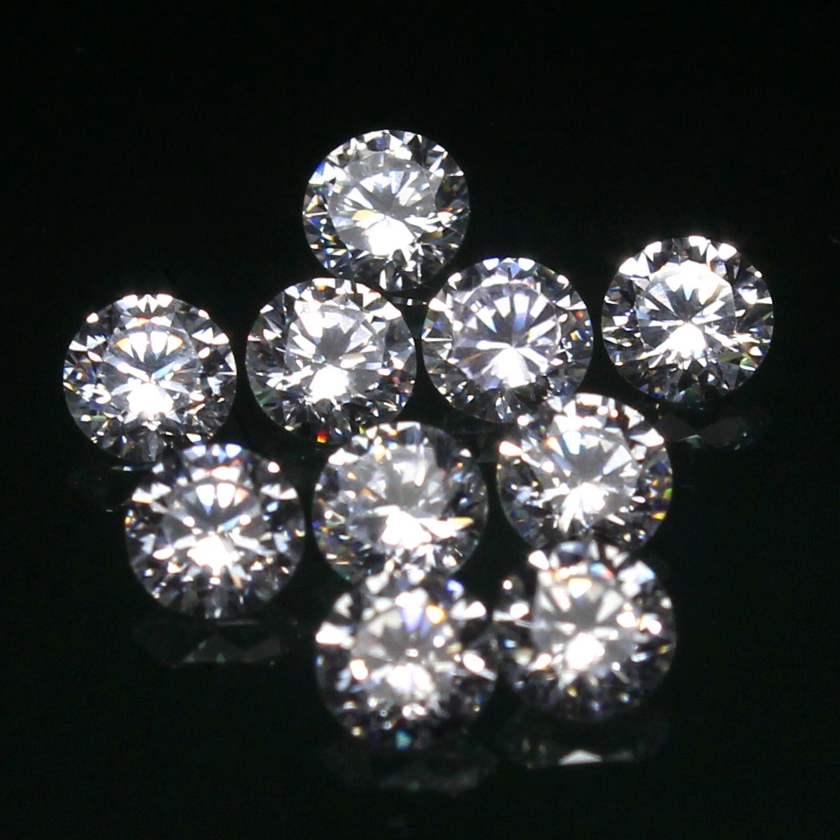 Beau ! 1.00 CT De Couleur VVS1 Rond Brillant Coupe Blanc Desseré - Foto 10