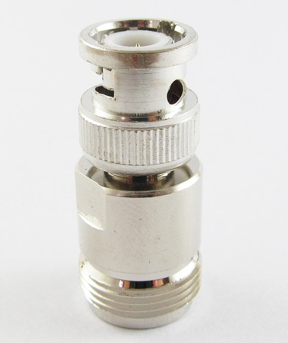 50 Stck. N-Typ N Buchse auf BNC Stecker gerade RF Stecker Adapter Messing - Bild 7 von 7