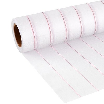 Boao 16 Inch Wide 21.9 Yard Peel Ply 16 X Yard, Mainly white, red