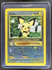 1999 Pokemon Wizards Black Star Promos Pichu #35