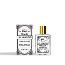 Roxelis Charming Whisky Men's Perfume, With A Cologne Note, Leaves A Delicate, F