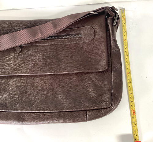 Arturo Calle Genuine Leather Shoulder Bag Cross Body Messenger - Picture 5 of 9