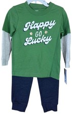 Carter's Toddler Boy St. Patrick's Day Outfit Size 2T