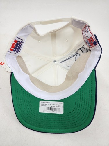 NWT Vintage USA Basketball Snapback Hat Sports Specialties Script Dream Team - Picture 11 of 16