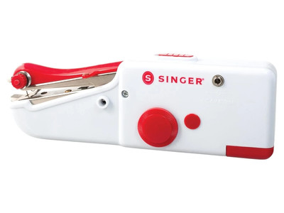 SINGER Mini Nähmaschine Handnähmaschine tragbare Nähgeschwindigkeit: 250 U/min