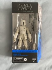 Star Wars Black Series Boba Fett Prototype White Armor Amazon Exclusive In Hand