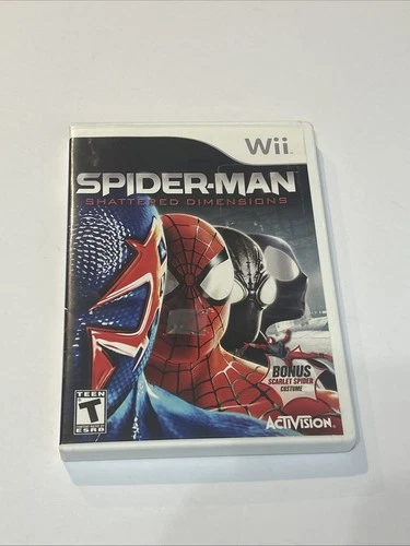 Spider-Man: Shattered Dimensions (Nintendo Wii, 2010) Tested Working No Manual