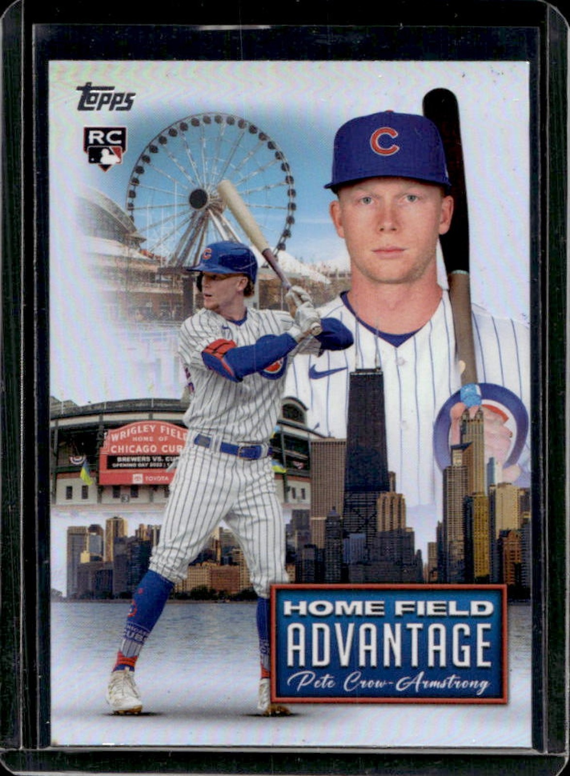 2024 Topps Pete Crow-Armstrong Homefield Advantage SSP RC Rookie #HFA-15 Cubs