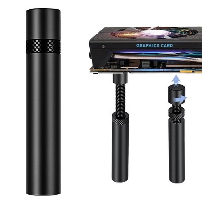 Grafikkarten Halterung GPU Holder Höhenverstellbare Grafikkartenhalter Alumin...