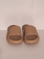 Cloud Slides Pillow Slippers Sandals EU 37-38 US 6.5 7 Beige Pre-Owned EXC