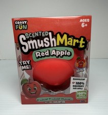Crazy Fun Smush Mart Red Apple Squishy Toy Viral Scented New Sealed Squeezy