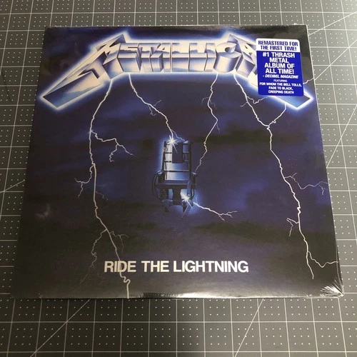 Metallica Ride the Lightning 2016 Blackened Press Sealed