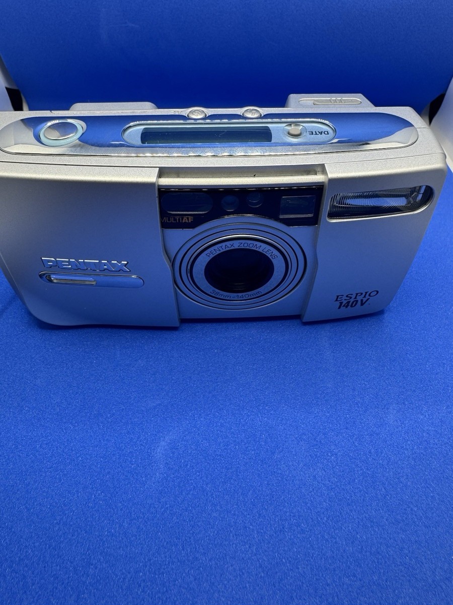 MINT Pentax ESPIO 140V 35mm Film Camera Date 38-140mm Zoom Tested