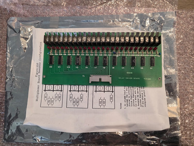 EGAN 435339 Relay Driver Board Industrial Control PCB Multiplexer System