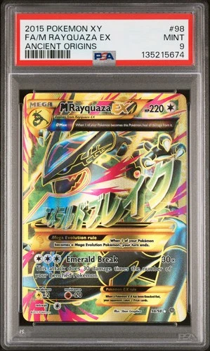 2015 Pokemon M Rayquaza ex XY Ancient Origins #98 Mint PSA 9