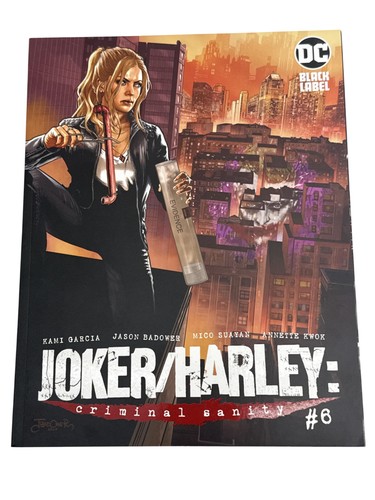 DC Comics #8 Comic Book Black Label Joker/Harley Criminal Sanity Harley Quinn