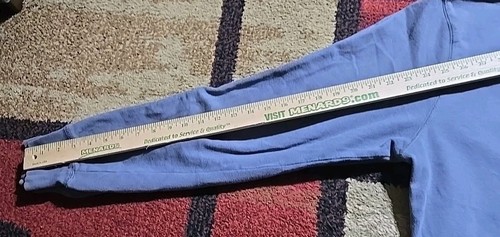 Milwaukee Brewers Sweat Shirt Mens Large Blue /Gray 47 Brand Crew Neck MLB - Picture 13 of 17