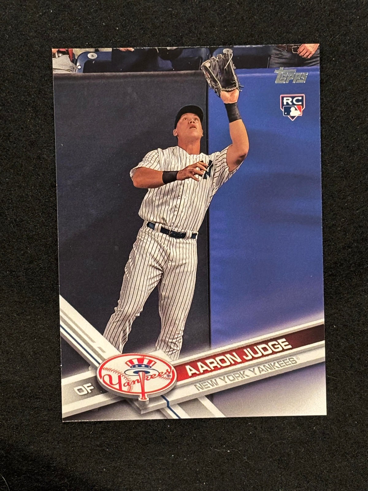 2017 Topps Series 1 Aaron Judge 287 Rookie Card RC Topps Flagship 