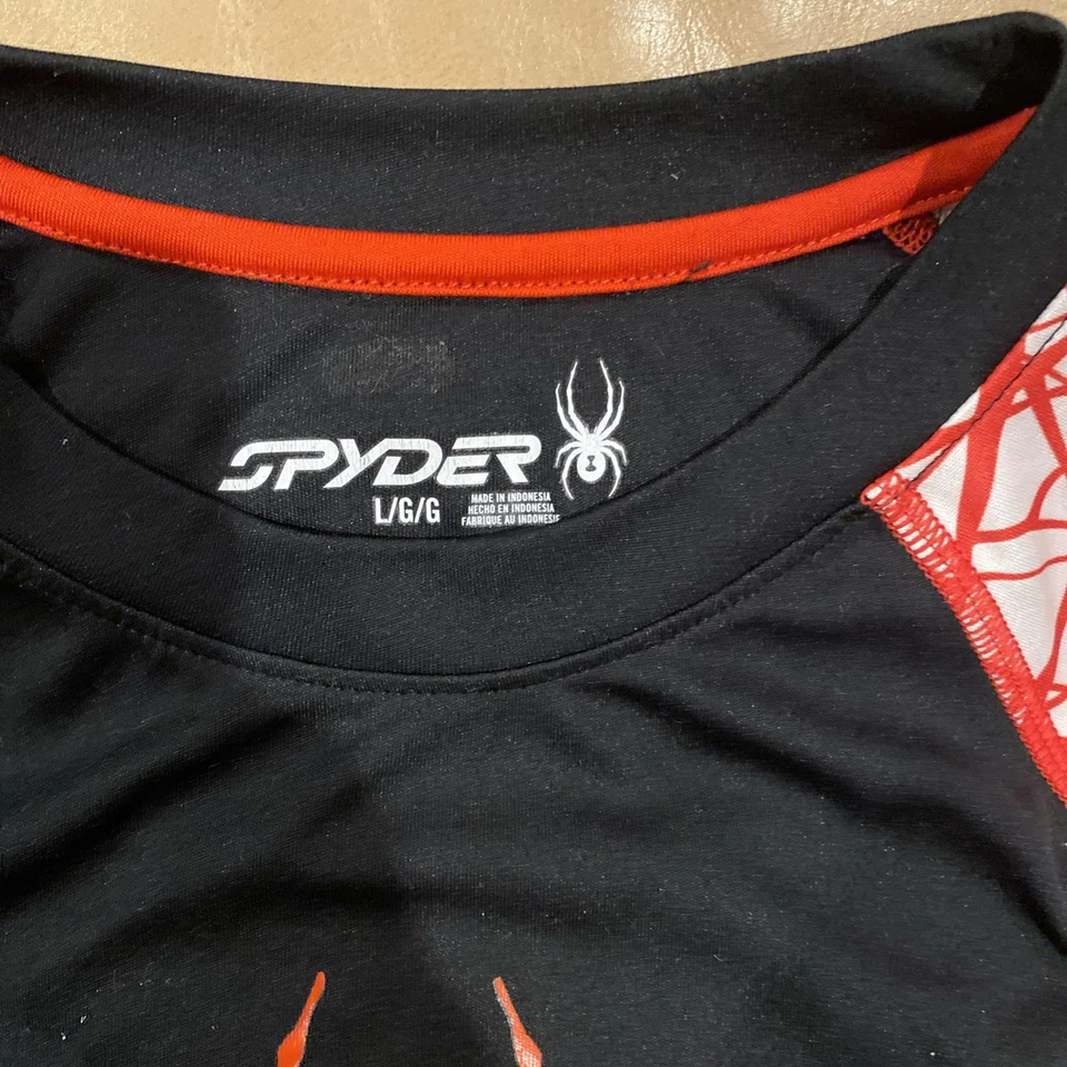 Spyder Long Sleeve Shirt Youth Large Athletic Outdoor Swim Fishing Sportswear - Image 2 of 4