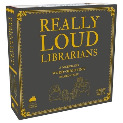 Exploding Kittens Really Loud Librarians Board Game Multicolored