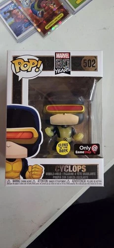 Funko Pop Marvel X-Men Cyclops #502 With Protector