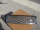 2018 - 2022 RANGE ROVER HSE L405 FRONT UPPER GRILLE BLACK OEM JK52-8200-AC JP